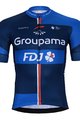 BONAVELO Kurzarm Fahrradtrikot - GROUPAMA FDJ 2025 - Weiß/Rot/Blau