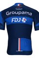 BONAVELO Kurzarm Radtrikot und Shorts - GROUPAMA FDJ 2024 - Blau/Schwarz