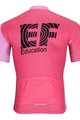 BONAVELO Kurzarm Fahrradtrikot - EDUCATION-EASYPOST 2023 - Rosa/Schwarz