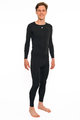 HOLOKOLO Langarm Fahrrad-Shirt - WINTER BASE LAYER - Schwarz