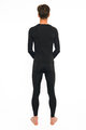 HOLOKOLO Langarm Fahrrad-Shirt - WINTER BASE LAYER - Schwarz