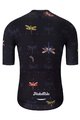 HOLOKOLO Kurzarm Fahrradtrikot - DRAGONFLIES ELITE - Schwarz