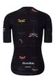 HOLOKOLO Kurzarm Fahrradtrikot - DRAGONFLIES ELITE LADY - Schwarz