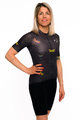 HOLOKOLO Kurzarm Fahrradtrikot - DRAGONFLIES ELITE LADY - Schwarz