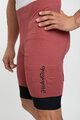 HOLOKOLO Fahrradshorts ohne Träger - ELITE - Rot/Schwarz