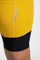 HOLOKOLO Fahrradshorts ohne Träger - ELITE - Schwarz/Gelb