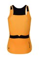 HOLOKOLO Ärmelloses Fahrradtrikot - ENERGY LADY - Schwarz/Orange