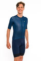 HOLOKOLO Kurzarm Radtrikot und Shorts - VICTORIOUS GOLD - Blau/Schwarz