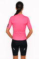 HOLOKOLO Kurzarm Radtrikot und Shorts - VICTORIOUS LADY - Schwarz/Rosa