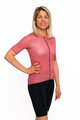 HOLOKOLO Kurzarm Radtrikot und Shorts - VICTORIOUS LADY - Schwarz/Rot