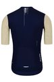 HOLOKOLO Kurzarm Radtrikot und Shorts - VIBES - Schwarz/ivory/Blau