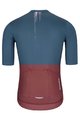 HOLOKOLO Kurzarm Fahrradtrikot - VIBES - Grau/Rot