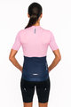 HOLOKOLO Kurzarm Fahrradtrikot - VIBES LADY - Blau/Rosa