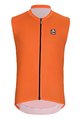 HOLOKOLO ärmelloses Trikot und kurze Hose - AIRFLOW - Orange/Schwarz