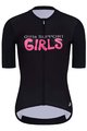 HOLOKOLO Kurzarm Radtrikot und Shorts - SUPPORT ELITE LADY - Schwarz