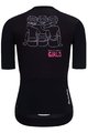 HOLOKOLO Kurzarm Radtrikot und Shorts - SUPPORT ELITE LADY - Schwarz