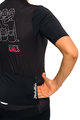 HOLOKOLO Kurzarm Fahrradtrikot - SUPPORT ELITE LADY - Rosa/Weiß/Schwarz