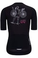 HOLOKOLO Kurzarm Fahrradtrikot - FUTURE ELITE LADY - Weiß/Schwarz/Rosa