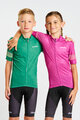 HOLOKOLO Kurzarm Fahrradtrikot - FLOW JUNIOR - Grün/mehrfarbig
