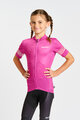 HOLOKOLO Kurzarm Fahrradtrikot - FLOW JUNIOR - Rosa/mehrfarbig