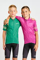 HOLOKOLO Kurzarm Fahrradtrikot - FLOW JUNIOR - Rosa/mehrfarbig