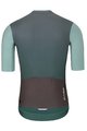 HOLOKOLO Kurzarm Radtrikot und Shorts - INFINITY - Schwarz/Grau