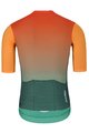 HOLOKOLO Kurzarm Radtrikot und Shorts - INFINITY - Orange/Rot/Grün/Schwarz