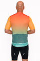 HOLOKOLO Kurzarm Fahrradtrikot - INFINITY - Orange/Grün/Rot