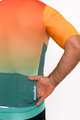 HOLOKOLO Kurzarm Fahrradtrikot - INFINITY - Orange/Grün/Rot