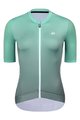 HOLOKOLO Kurzarm Radtrikot und Shorts - INFINITY LADY - Schwarz/Hellblau