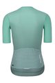 HOLOKOLO Kurzarm Radtrikot und Shorts - INFINITY LADY - Schwarz/Hellblau