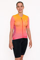 HOLOKOLO Kurzarm Fahrradtrikot - INFINITY LADY - Rosa/Orange