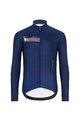 HOLOKOLO Langarm Radtrikot und Hose - VIBES WINTER - Blau/Schwarz