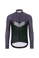 HOLOKOLO Langarm Radtrikot und Hose - ARROW WINTER - Schwarz/Grau