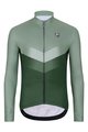 HOLOKOLO Langarm Fahrradtrikot für den Winter - ARROW WINTER - Grün