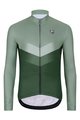 HOLOKOLO Langarm Fahrradtrikot für den Winter - ARROW WINTER - Grün