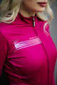 HOLOKOLO Langarm Fahrradtrikot für den Winter - VIBES LADY WINTER - Rosa