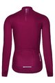 HOLOKOLO Langarm Radtrikot und Hose - VIBES LADY WINTER - Rosa/Schwarz