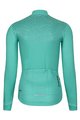 HOLOKOLO Langarm Radtrikot und Hose - STARLIGHT LADY W - Hellblau/Schwarz