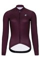 HOLOKOLO Langarm Radtrikot und Hose - STARLIGHT LADY W - Lila/Schwarz