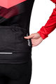 HOLOKOLO Langarm Fahrradtrikot für den Winter - ARROW LADY WINTER - Rot/Schwarz