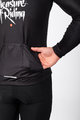 HOLOKOLO Langarm Fahrradtrikot für den Winter - STREETBEAT WINTER - Weiß/Schwarz