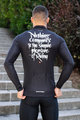 HOLOKOLO Langarm Fahrradtrikot für den Winter - STREETBEAT WINTER - Weiß/Schwarz
