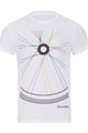 NU. BY HOLOKOLO Kurzarm Fahrrad-Shirt - RIDE THIS WAY II. - Weiß