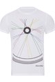 NU. BY HOLOKOLO Kurzarm Fahrrad-Shirt - RIDE THIS WAY II. - Weiß