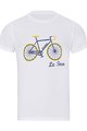 NU. BY HOLOKOLO Kurzarm Fahrrad-Shirt - LE TOUR LEMON II. - Weiß