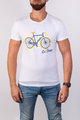 NU. BY HOLOKOLO Kurzarm Fahrrad-Shirt - LE TOUR LEMON II. - Weiß