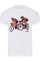 NU. BY HOLOKOLO Kurzarm Fahrrad-Shirt - JUST US - Weiß