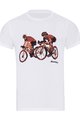 NU. BY HOLOKOLO Kurzarm Fahrrad-Shirt - JUST US - Weiß