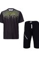 HOLOKOLO MTB Radtrikot und Hose - FORCE MTB - Schwarz/Gelb